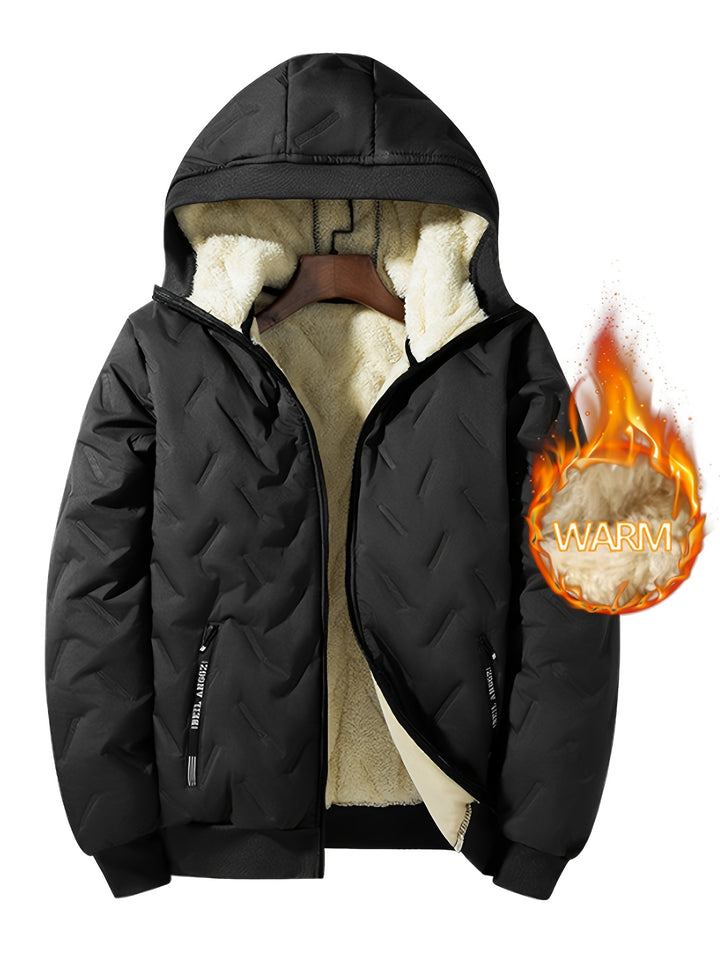 Bjorn™ | Fleece-Lined Hooded Jacket - Warm & Stylish