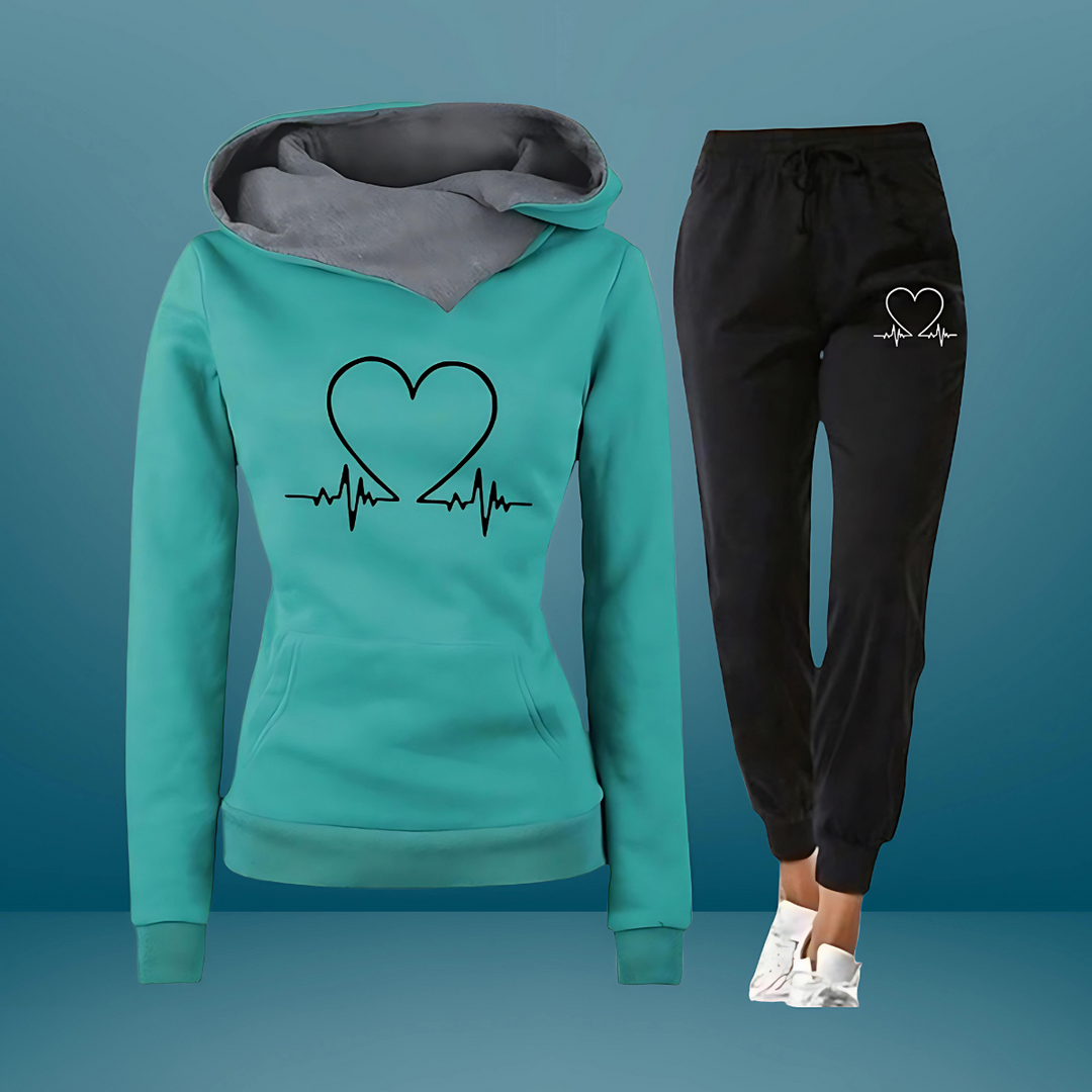 Heartbeat | Comfortable Leisure Sweatsuit