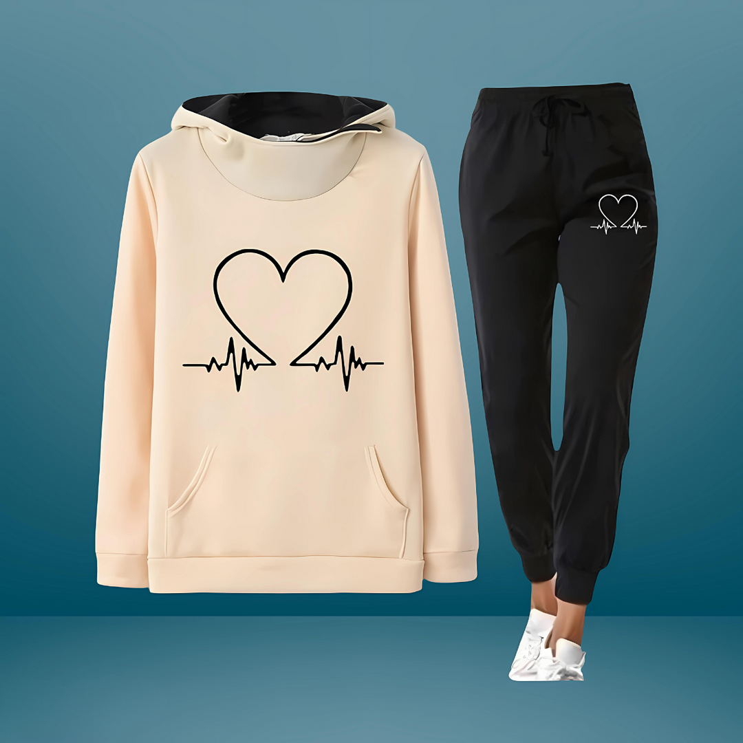 Heartbeat | Comfortable Leisure Sweatsuit