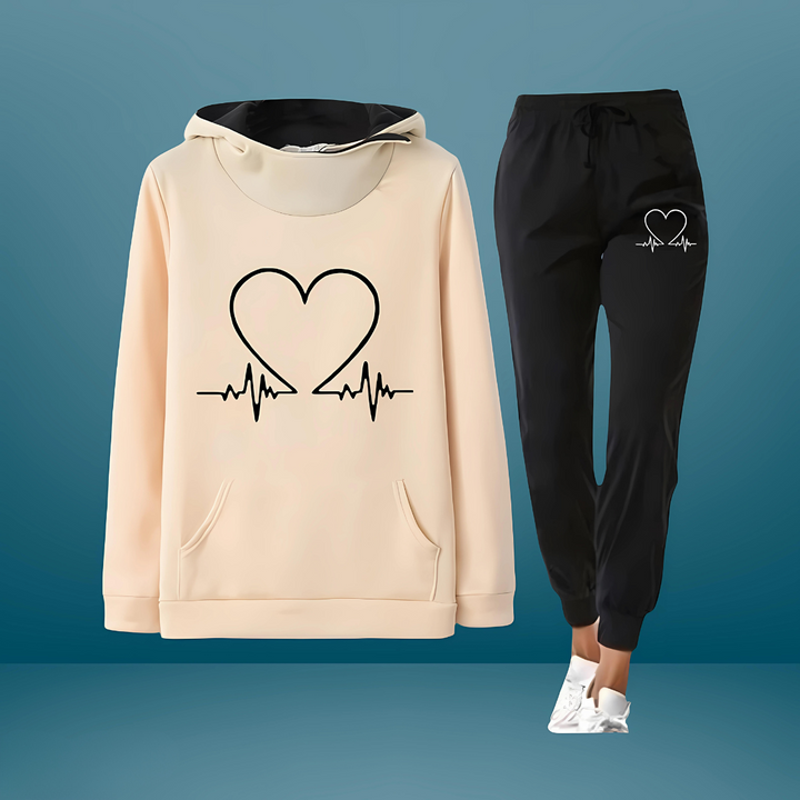 Heartbeat | Comfortable Leisure Sweatsuit