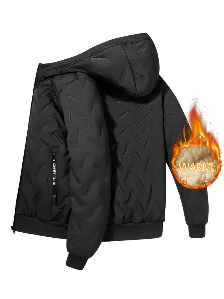 Bjorn™ | Fleece-Lined Hooded Jacket - Warm & Stylish