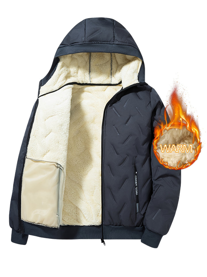 Bjorn™ | Fleece-Lined Hooded Jacket - Warm & Stylish